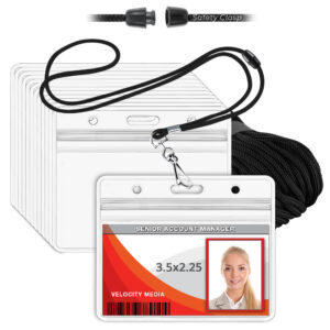 3.5x2.25 Badges with Safety Lanyards