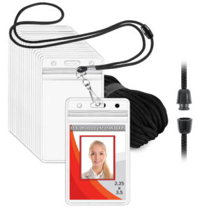 2.25 x 3.5 Badges with Safety Lanyards