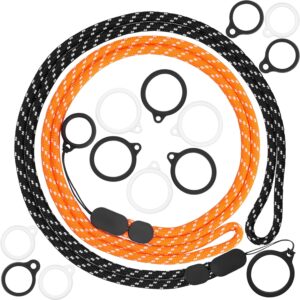 MIFFLIN Anti-Theft Lanyards, Safety Lanyards, Adjustable Woven Cords w/Removable Length Adjuster and USB Clip